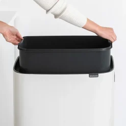 Brabantia Papeleras Y Cubos De Basura<Bo touch bin high 60 L, Blanco