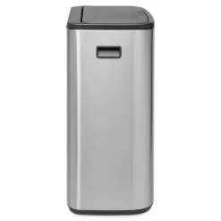 Brabantia Bo touch bin 2x30 L, acero cepillado mate Plateado Clearance