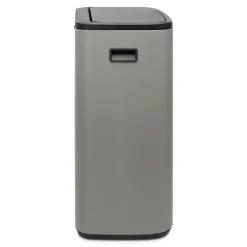 Brabantia Bo touch bin 2x30 L, Mineral concrete grey Gris Clearance