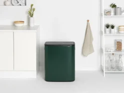 Brabantia Papeleras Y Cubos De Basura<Bo touch bin 2x30 L, Pine green Verde