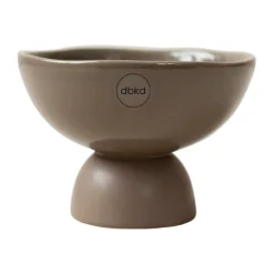 DBKD Cuencos Decorativos<Bol Base Dome S Ø12 cm, Dust Marrón