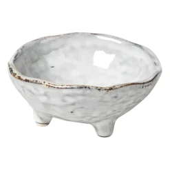 Broste Copenhagen Bol con pie Nordic Sand, Ø8,5 cm Beige Clearance