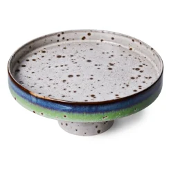HKliving Platos Para Tarta|Bandejas Y Fuentes De Servir<Bol con pie 70's, Comet Verde