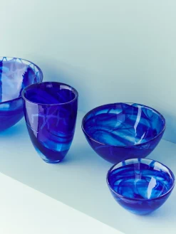Kosta Boda Boles Para Postre<Bol Contrast 160 mm, - Azul