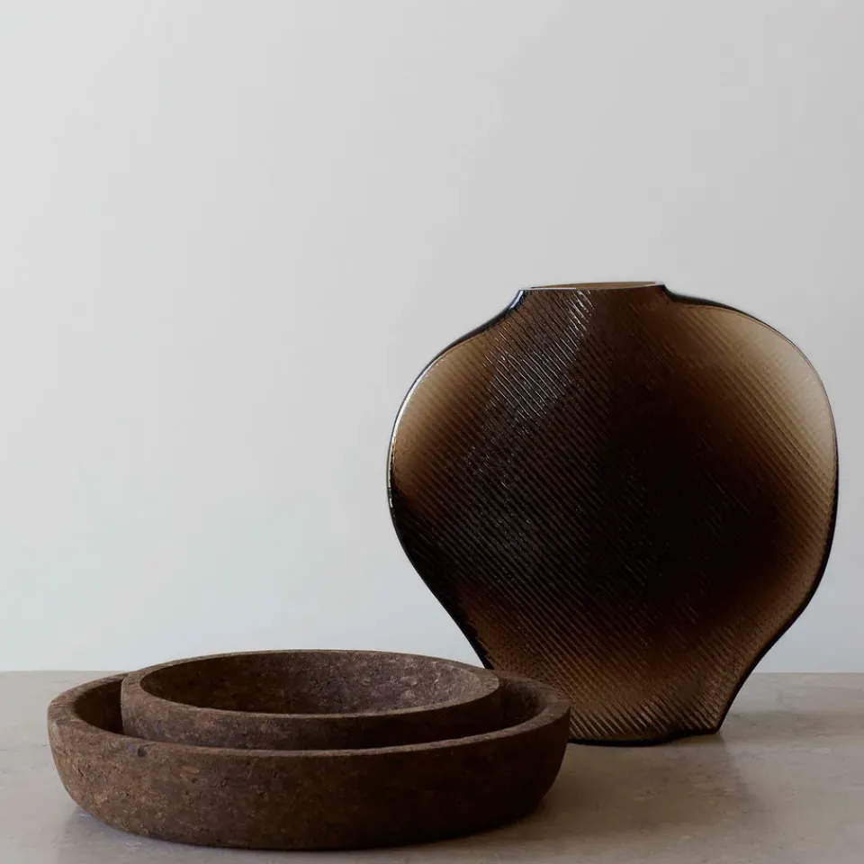 Formgatan Bol Cork M 29 cm, Smoked Marrón Online