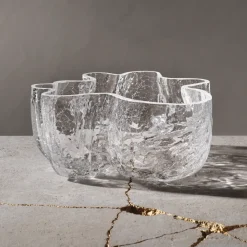Kosta Boda Bol Crackle 10,5 cm, Transparente New