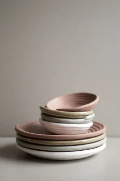 DBKD Cuencos Decorativos<Bol Curl small Ø12 cm, Multi Marrón