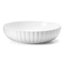 Georg Jensen Platos Hondos<Bol de pasta Bernadotte Ø19,4 cm, Porcelana Blanco