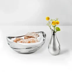 Robert Welch Bol Drift 22 cm, brillante Plateado