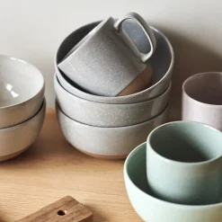 Scandi Living Boles Para Desayuno<Bol Fossil 60 cl, Verde