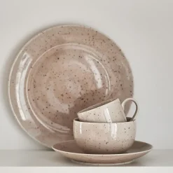 Scandi Living Boles Para Desayuno<Bol Freckle 60 cl, Beige