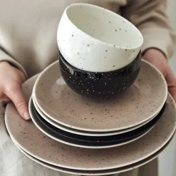 Scandi Living Boles Para Desayuno<Bol Freckle 60 cl, Negro