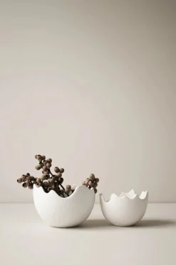 DBKD Decoración De Pascua|Cuencos Decorativos<Bol Happy Easter cáscara de huevo small, White Blanco