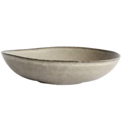 MUUBS Boles Para Servir|Ensaladeras<Bol Mame XL 32 cm, Ostron Beige