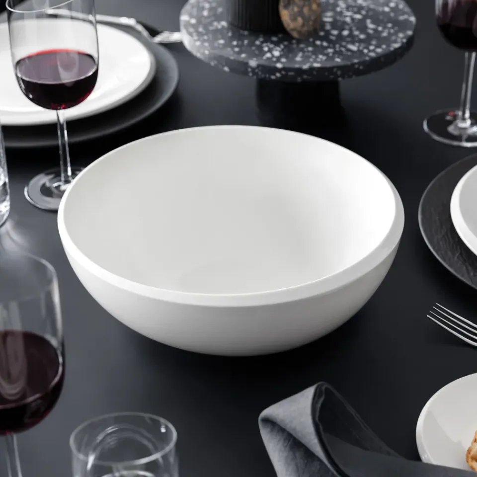 Villeroy & Boch Ensaladeras<Bol NewMoon L 28,5 cm, Blanco