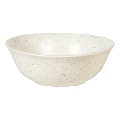 Broste Copenhagen Boles Para Servir<Bol Nordic Vanilla Budda Ø21 cm, Cream with grains BeigeBlanco