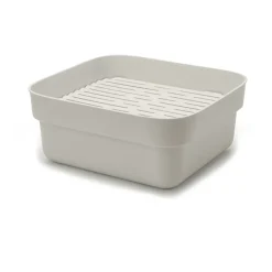Brabantia Escurreplatos<Bol para fregar a mano con bandeja de secado Sinkside 34x37 cm, claro Gris