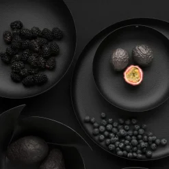 Alessi Ensaladeras<Bol para servir , 29 cm Negro