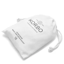 KORBO Bolsa interior 16, Blanco Best