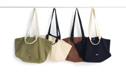 HAY Bolsa Weekend Bag No 2 S 26x56 cm, Milk chocolate Marrón New