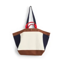 HAY Bolsa Weekend Bag Organic M, Cream Multi Sale