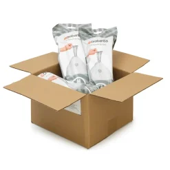 Brabantia Bolsas de basura PerfectFit 120 bolsas, Modell H, 50-60 L Blanco Hot