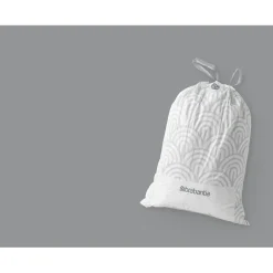 Brabantia Bolsas de basura PerfectFit 120 bolsas, Modell H, 50-60 L Blanco Hot