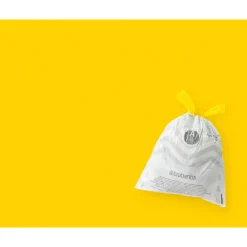 Brabantia Bolsas de basura PerfectFit 200 bolsas, Modell A, 3 L Blanco Sale