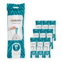 Brabantia Otros Utensilios De Limpieza<Bolsas de basura PerfectFit 200 bolsas, Modell W, 5 L Blanco