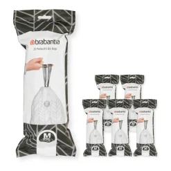 Brabantia Otros Utensilios De Limpieza<Bolsas de basura PerfectFit 120 bolsas, Modell M, 60 L Blanco