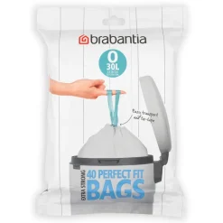 Brabantia Bolsas de basura , 30 l| o 40 piezas Blanco Sale