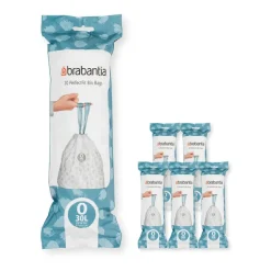 Brabantia Otros Utensilios De Limpieza<Bolsas de basura PerfectFit 120 bolsas, Modell O, 30 L Blanco