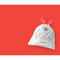 Brabantia Bolsas de basura PerfectFit 200 bolsas, Modell b, 5 l Blanco Clearance