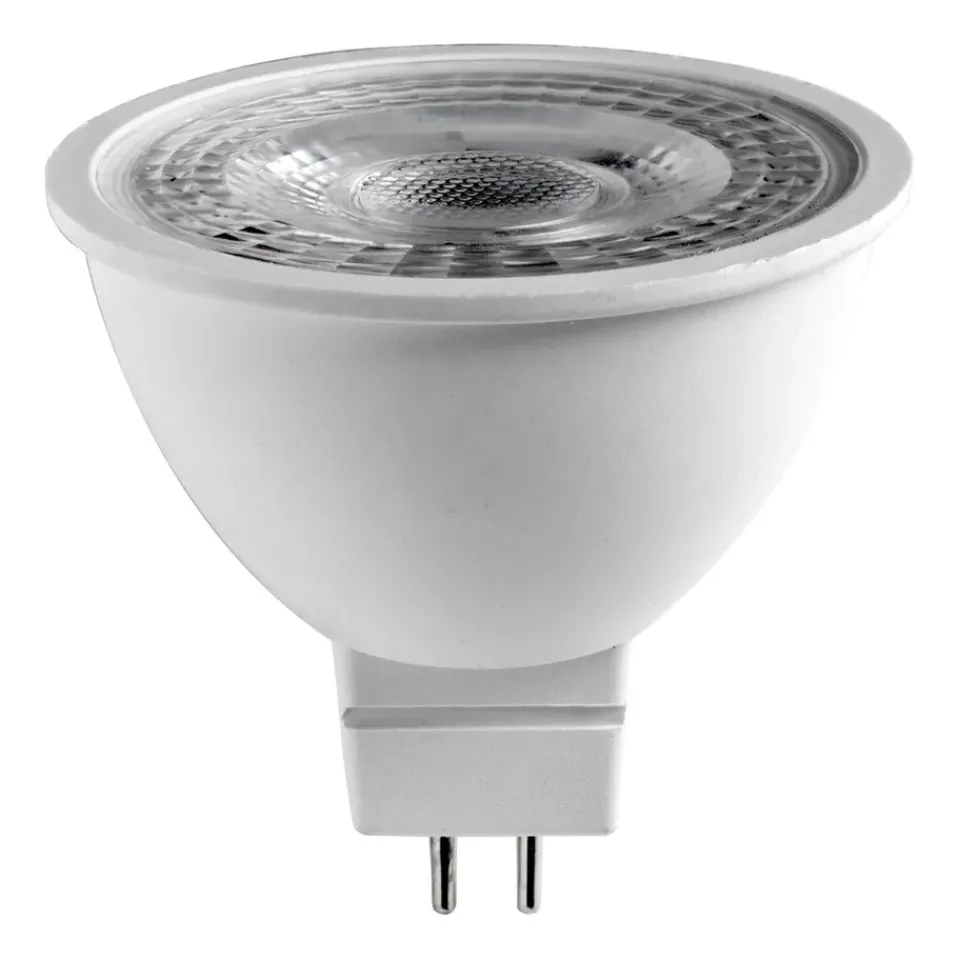 Belid Bombilla MR16 LED 5W 2700K regulable, 345 lm 36° Transparente New