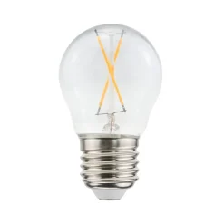 Airam Otros Accesorios De Iluminación|Bombillas<Bombilla de filamento LED para lámpara de globo luminoso, claro, no regulable, 2-filamento e27, 1w Transparente