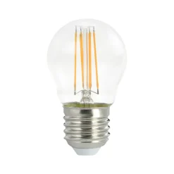 Airam Otros Accesorios De Iluminación|Bombillas<Bombilla de filamento LED para lámpara de globo de luz E27, Claro, regulable 2700K 470 lm 4W Transparente