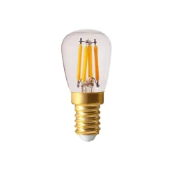 PR Home Bombillas<Bombilla E14 Elect LED filamento pera, Transparente