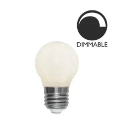 Globen Lighting Otros Accesorios De Iluminación|Bombillas<Bombilla E27 LED filamento opalina 45 mm, 5W Transparente