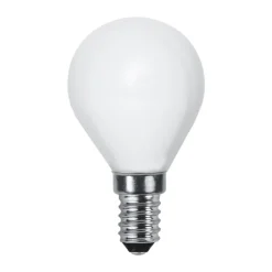 Globen Lighting Bombilla E14 LED Glob 5W, Ópalo Blanco Hot