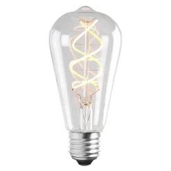 Globen Lighting Bombillas<Bombilla E27 LED Globen soft filament, 6,4 cm Transparente