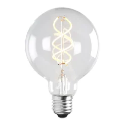 Globen Lighting Bombillas<Bombilla E27 LED Globen soft filament, 9,5 cm Transparente