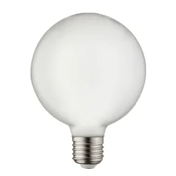 Globen Lighting Bombilla E27 LED globo 100 en 3 pasos, Opal Blanco Discount
