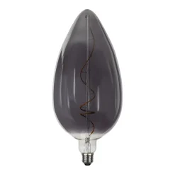 Star Trading Bombilla E27 vintage industrial, 33 cm, 2200K Gris Discount