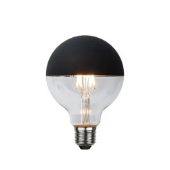 Globen Lighting Otros Accesorios De Iluminación|Bombillas<Bombilla Glob LED, , parte superior espejada negra, e27, 2,8w e27, 4w Transparente