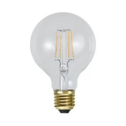 Star Trading Bombilla E27 LED soft glow regulable, 8 cm, 2100 K Transparente Sale