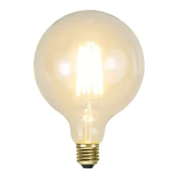 Star Trading Bombillas<Bombilla E27 LED soft glow regulable, 12,5 cm, 2100K Transparente