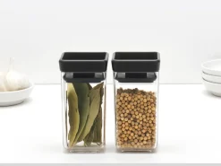 Brabantia Botes Y Tarros<Bote apilable 2 piezas TASTY+ 0,15 L, oscuro Gris