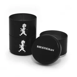 Solstickan Design Botes Y Tarros<Bote con 3 compartimentos Solstickan Ø8,5 cm, Negro