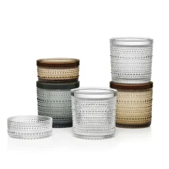 Iittala Botes Y Tarros<Bote cristal Kastehelmi grande, Transparente