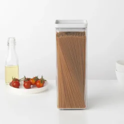 Brabantia Botes Y Tarros<Bote cuadrado TASTY+ 2,5 L, claro Gris